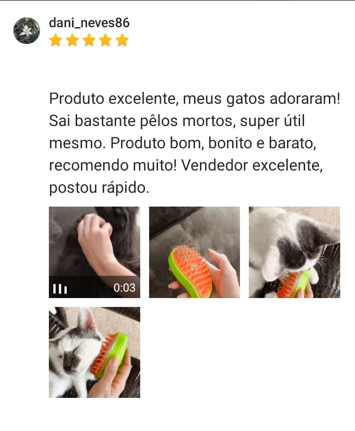 Print de avaliação 5 estrelas de tutor VapoPet (1)
