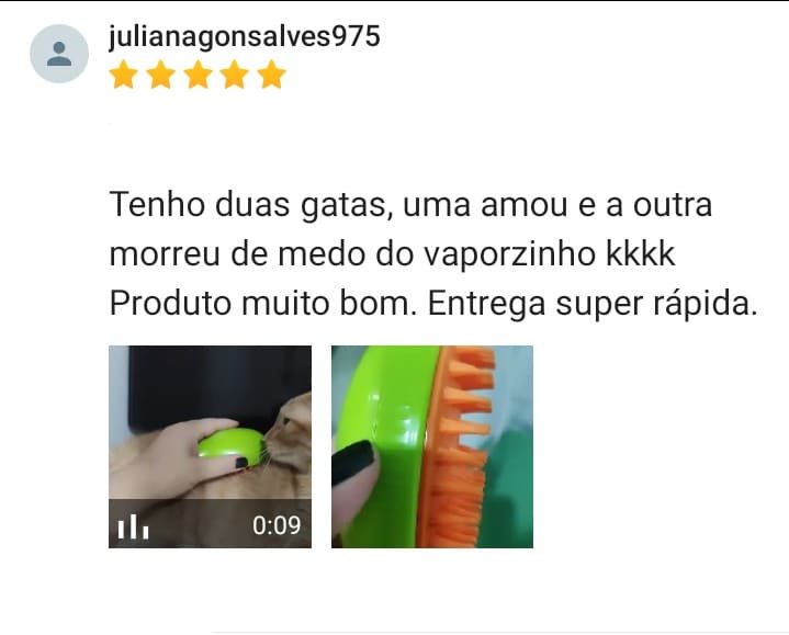 Print de avaliação 5 estrelas de tutor VapoPet (12)